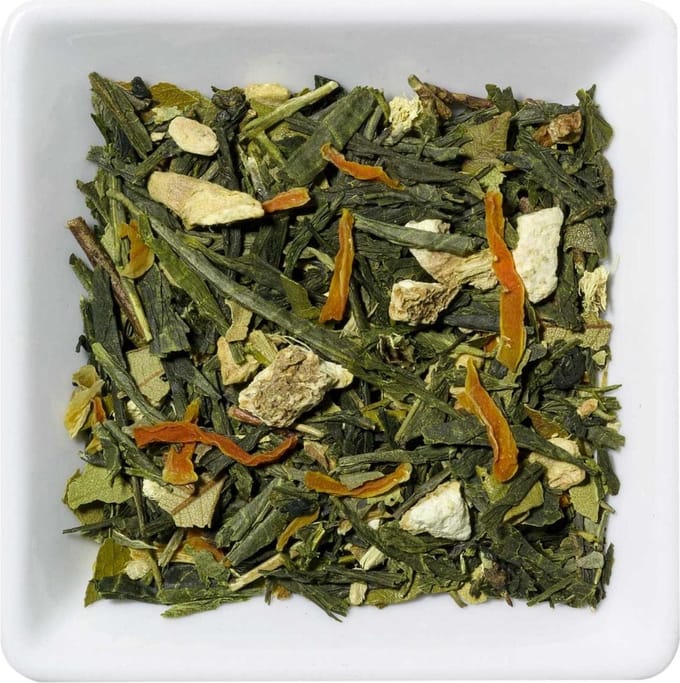 Groene thee Gember-Limoen 100 gram