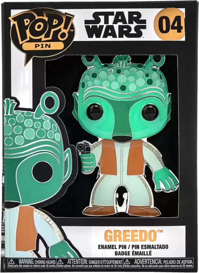 POP! Enamel PIN Star Wars - Greedo #04
