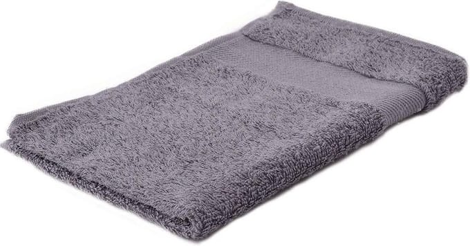 Arowell Gastendoek Gastenhanddoek 50 x 30 cm - 500 Gram - Lichtgrijs - 3 stuks