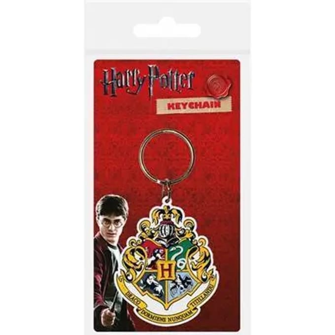 Rubber sleutelhanger Pyramid Harry Potter - Hogwarts Crest