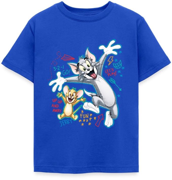 Tom En Jerry Play Time T-Shirt Kinderen