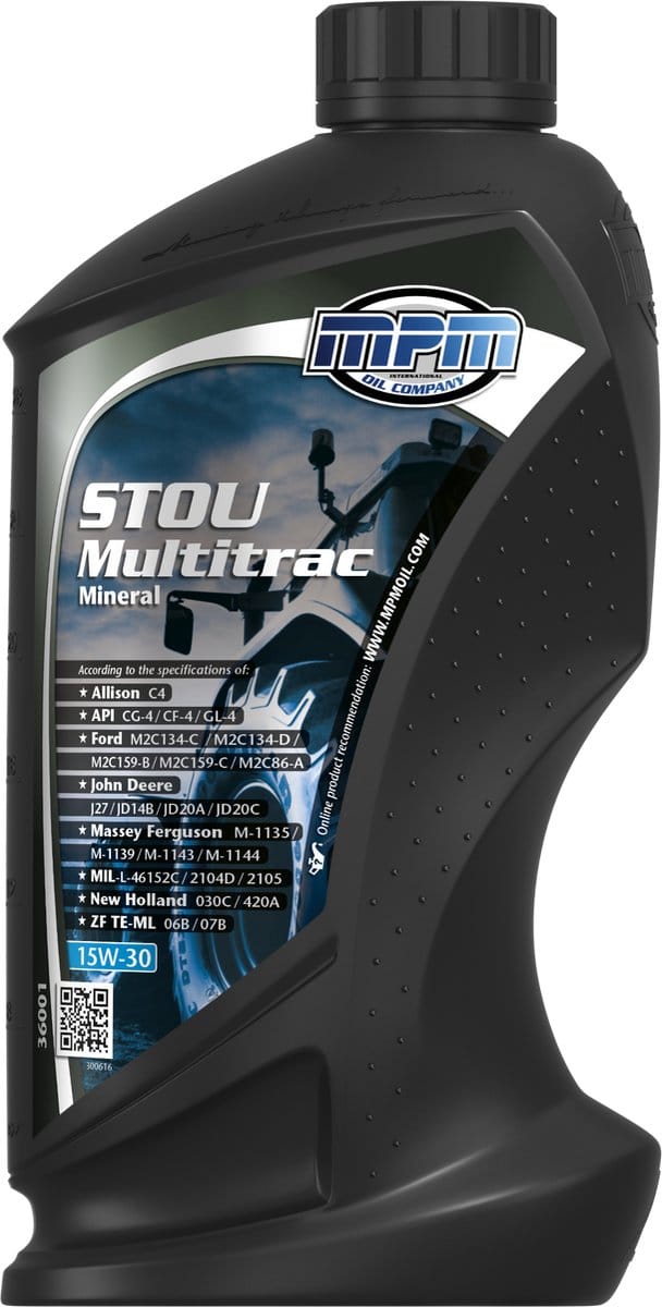 MPM Universele tractor olie 15w30 - 1 liter