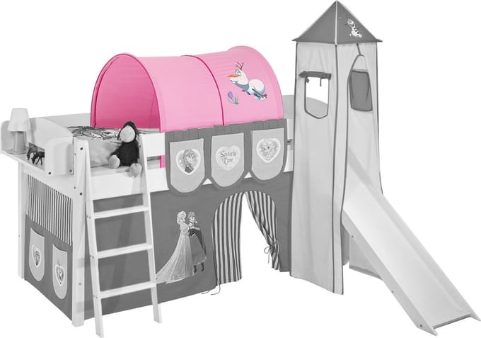 Tunnel Frozen Roze voor halfhoogslaper