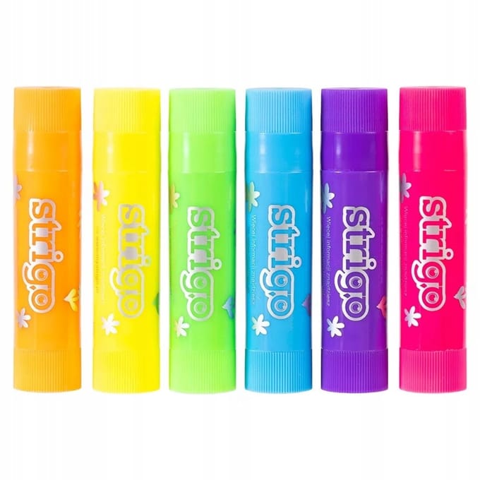 Strigo Gelpennen Neon 6 Kleuren
