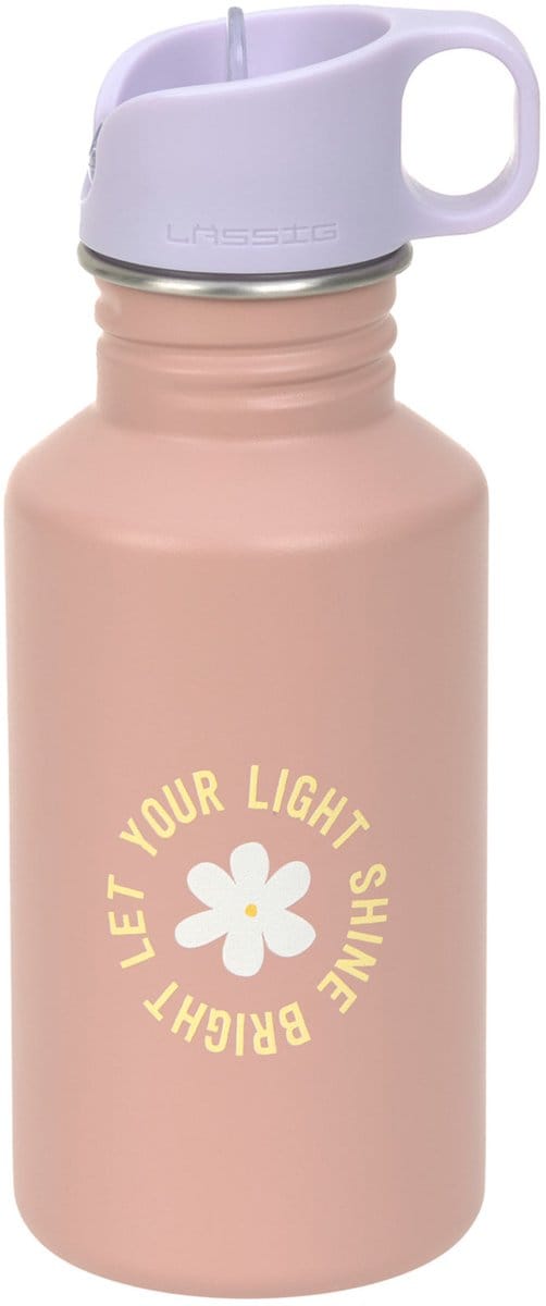 Lässig Pattern Party Drinkfles - 500 ml - Rose Lilac