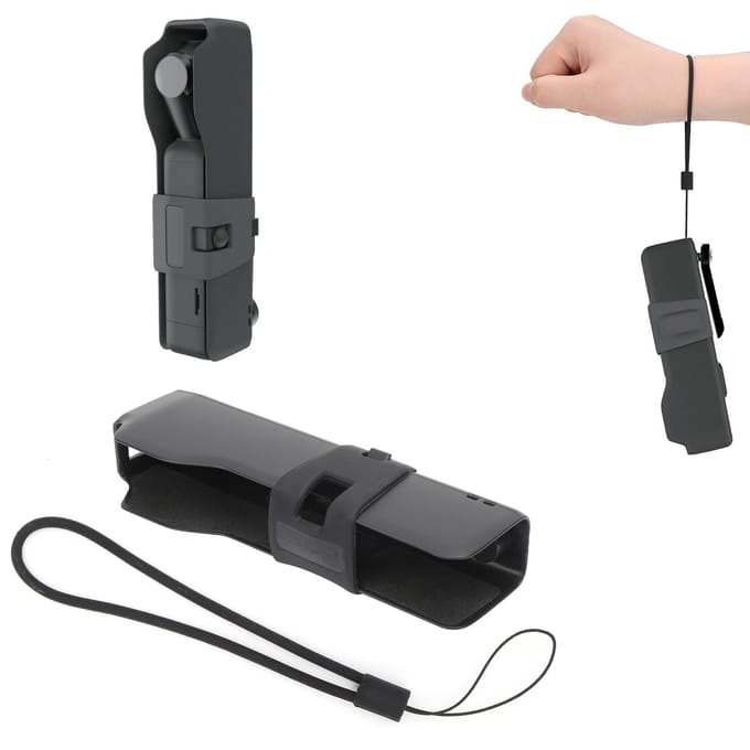 Multifunctionele Draagtas Harde Schaal Beschermhoes Opbergdoos voor OSMO Pocket 2 Camera black