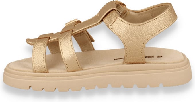 Sj Lifestyle Meisjes Sandaal Platina | Goud | Maat: 38