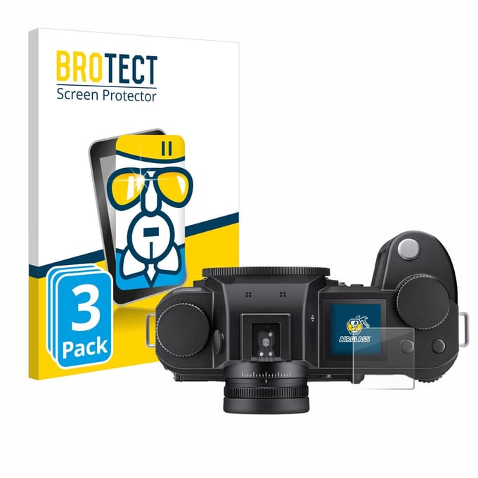 Screenprotector 3 Stuks voor Leica SL3 / SL3-S (Schouderdisplay) Beschermglas transparant