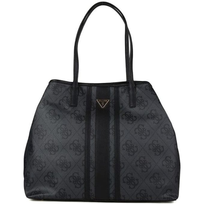 Guess Victtoria Large 2 in 1 Tote - Shopper 40 cm (coal logo)