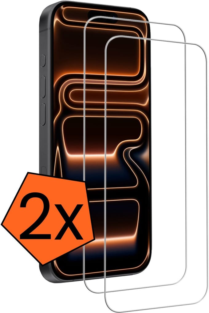 Screenprotector - 2 Stuks - Geschikt voor Apple iPhone 17 Pro Max / 18 Pro Max - Volledige Dekking - Gehard Glas - Beschermglas - Tempered Glass - Screen Protector