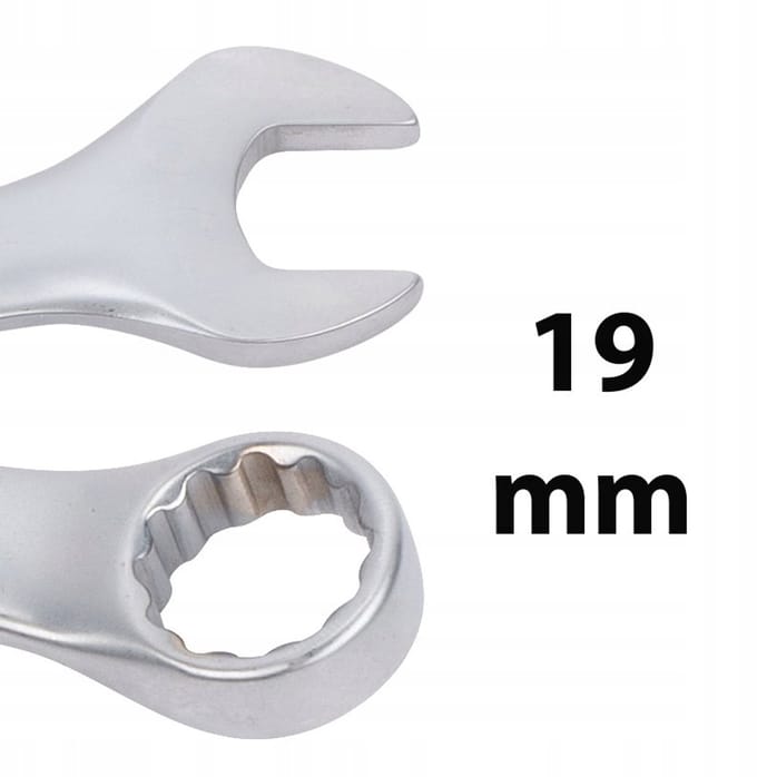 Kreator Ringsleutel 19mm CrV DIN 3113 Mat
