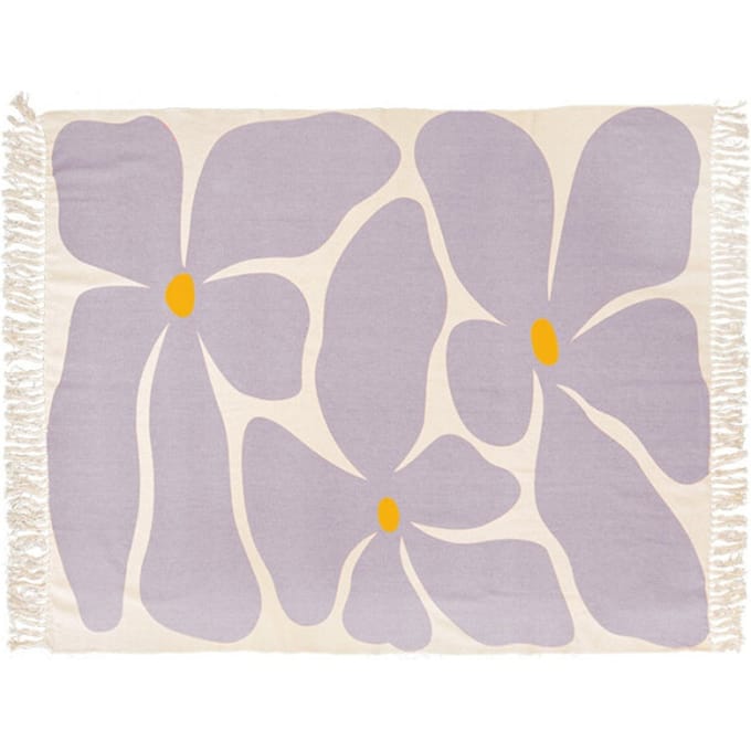 Unique Living - Plaid Melia Lila -125x150cm