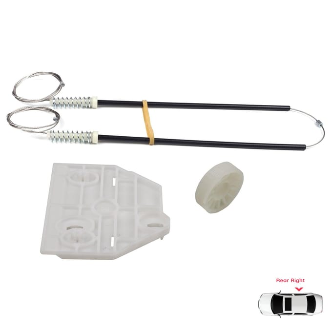 BWR1005 Reparatieset Achter Rechts Power Window Regulator voor A6 C6 S6 4F 4F2 4F5 2004-2011 4/5 Deurs 4F0839462