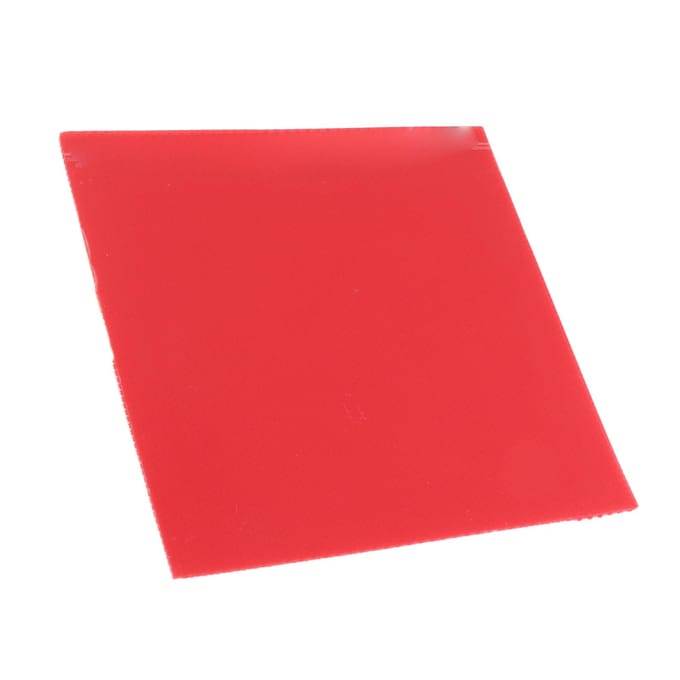 Pingpongbatje Rubber met Spons Tafeltennisracket Rubber Vervanging voor Beginners Training red