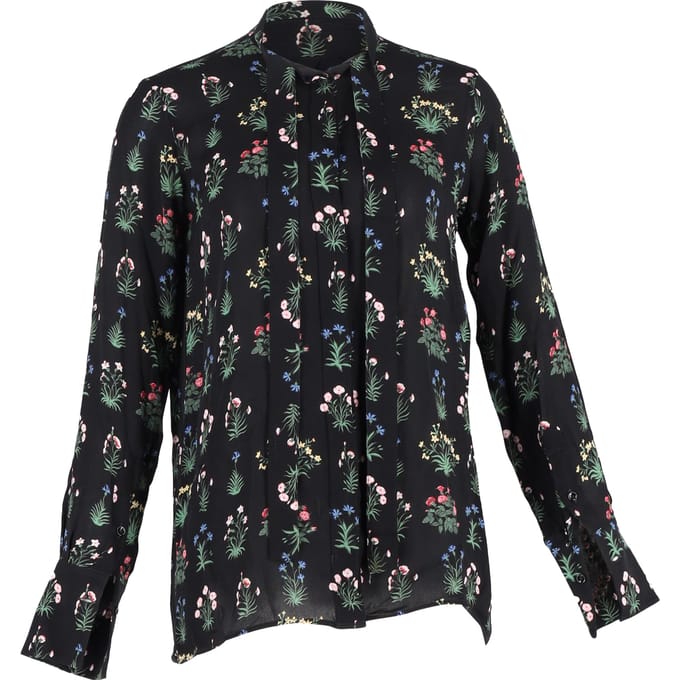 Valentino Garavani blouse van zijde met bloemenprint