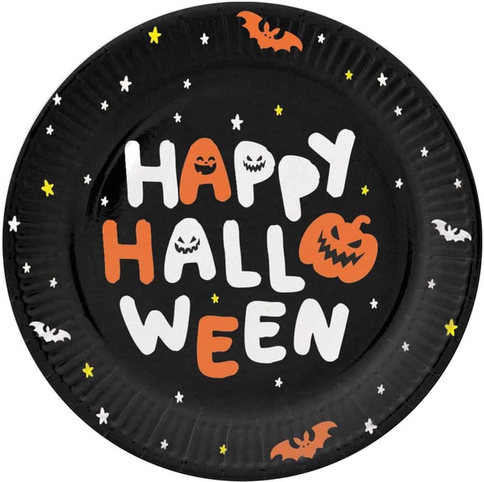 Folat - Borden (papier) - 'Happy Halloween'