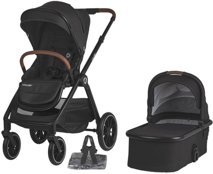 Coccolle Aspen - 2in1 Kinderwagen - Jet Black