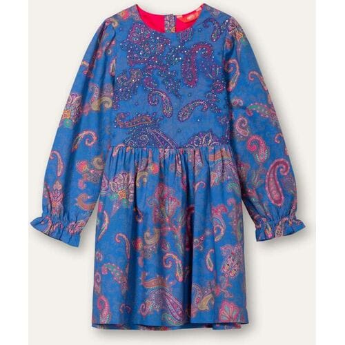 Oilily Dodo Jurk- maat152/12yr Ultramarine