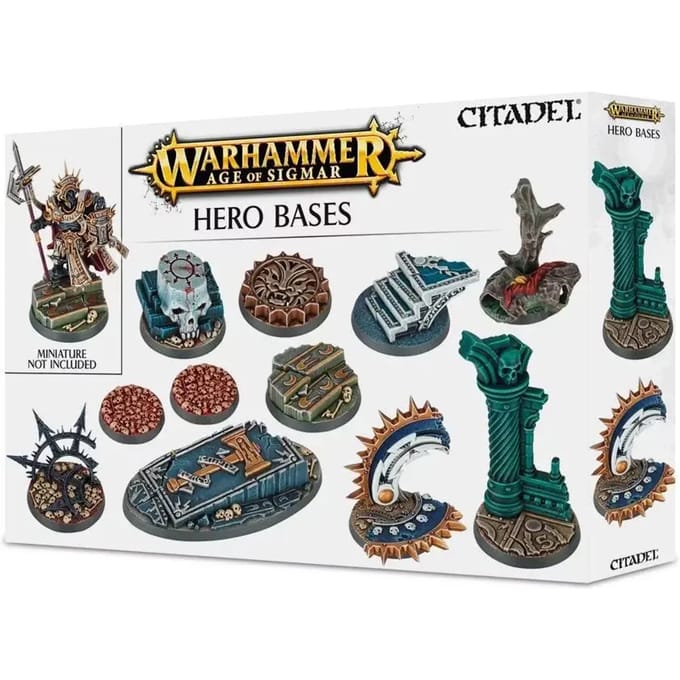 Figurine Games Workshop Warhammer AoS - Hero Bases