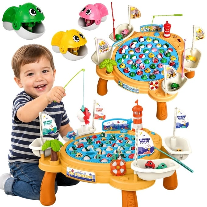 Woopie Interactief magnetisch piratenvistafelspel - UNI