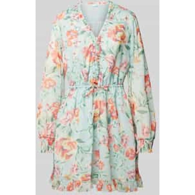 Minirok met bloemenprint, model 'VANESSA'