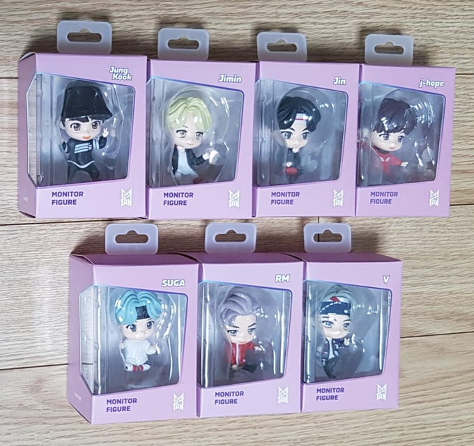 [Korea] BTS (Bangtan-jongens) Monitorfiguur (MIC Drop, dynamiet, boter), TinyTan, officieel, origineel, authentiek, KPOP