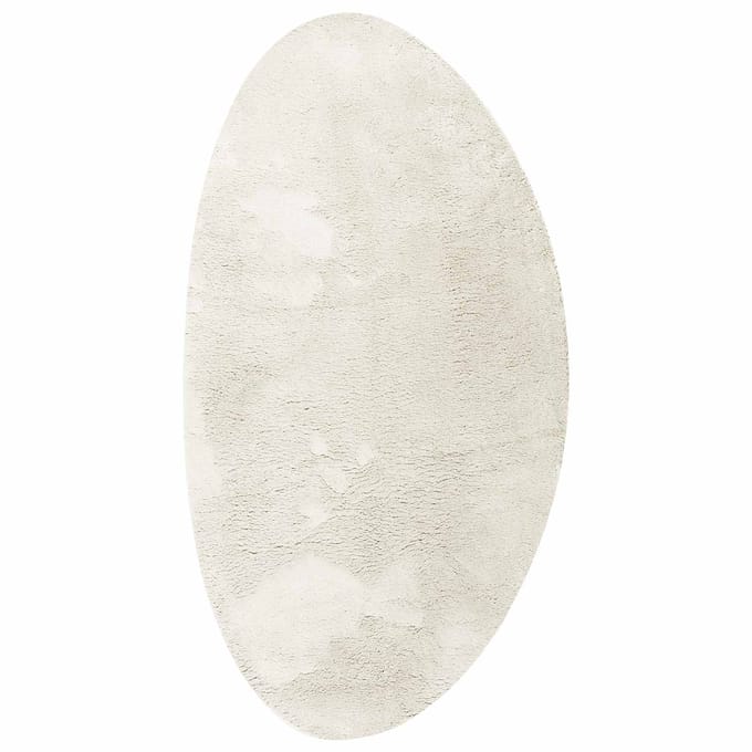 vidaXL - Tapijt - HUARTE - Crèmekleurig - 80 - x - 150 - cm - Polyester