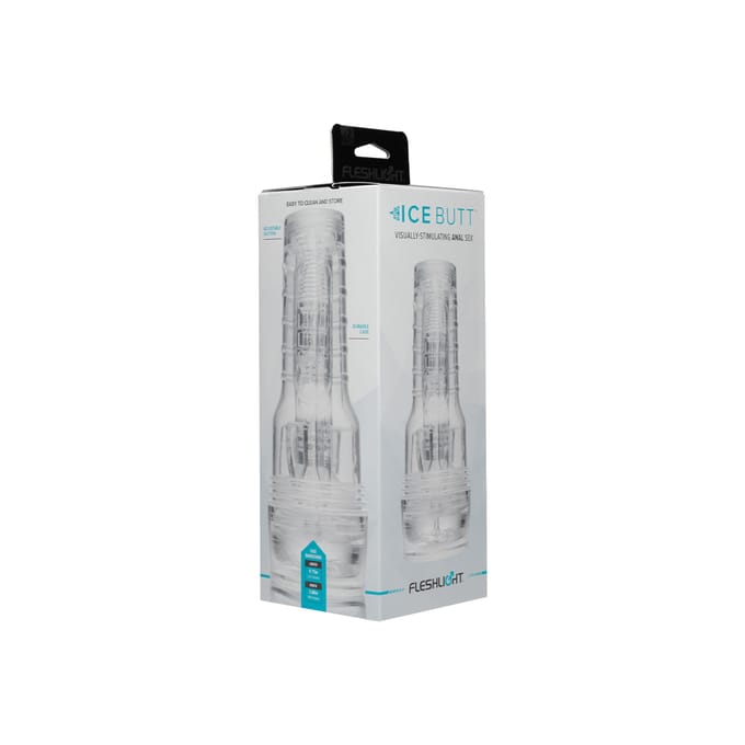 Fleshlight – Ice Butt Crystal Masturbator – Transparant