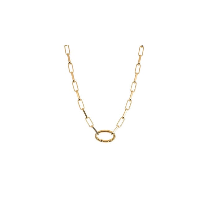 iXXXi Jewelry-Square Chain-Goudkleurig-Dames Collier