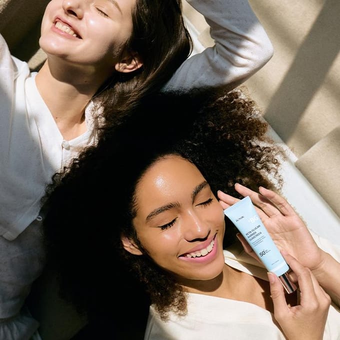 [iUNIK] Beta-Glucan Barrier Zonnebrandcrème SPF 50+ PA++++ 60ml white
