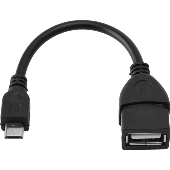 Mini câble de connexion OTG pour téléphone portable Android, adaptateur de date, interface V8, micro USB vers USB femelle