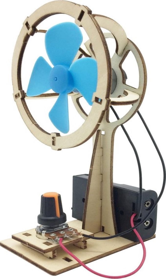 Bouwpakket Science Kit Ventilator Mini voor Jonge Onderzoeker