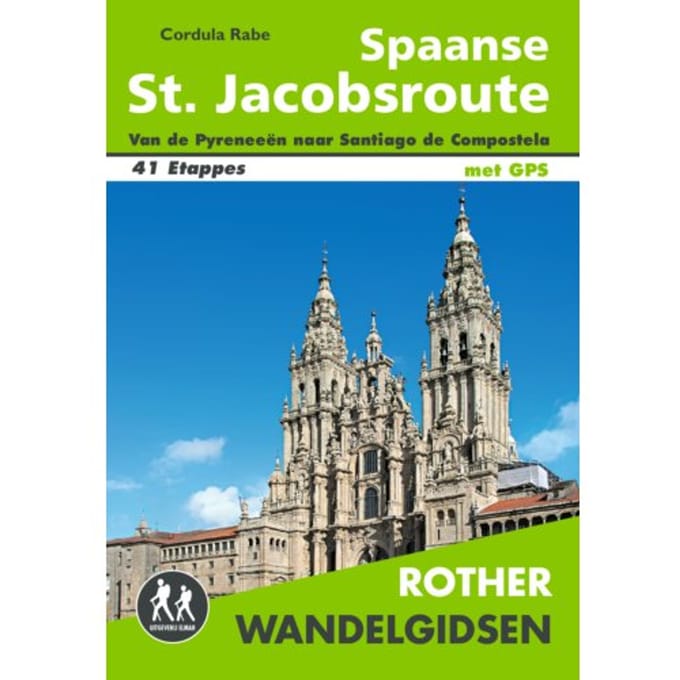 Rother Wandelgids Spaanse St. Jacobsroute - Cordula Rabe