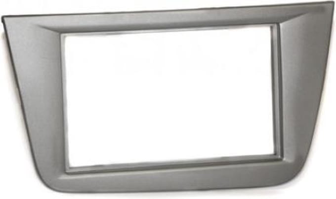 2-DIN frame ECO Seat Altea04> Toledo 09/04> grijs