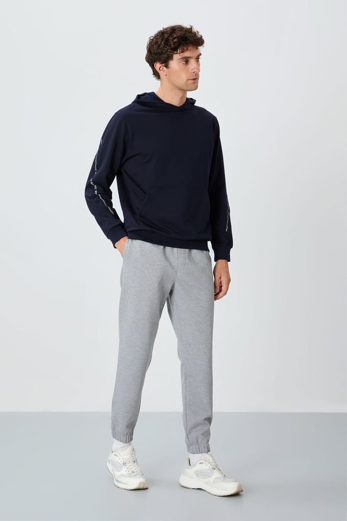 Heren Regular Fit Fleece Joggingbroek