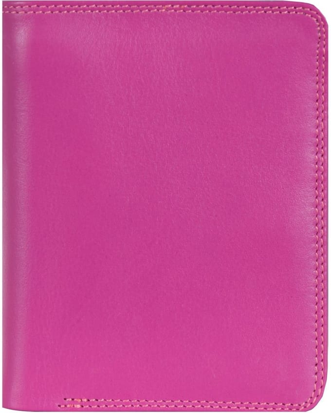 Mywalit Portemonnee Leder 14 cm - Dames - Staand formaat - sangria multi