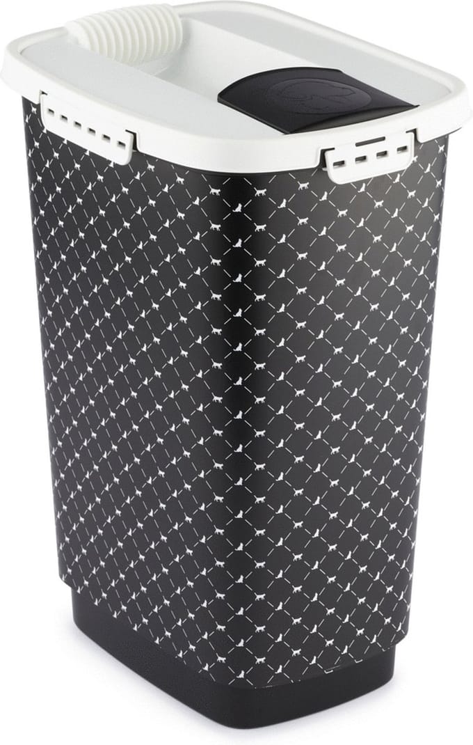 Rotho Voedselcontainer CODY - Voeropslag - 25l - Zwart