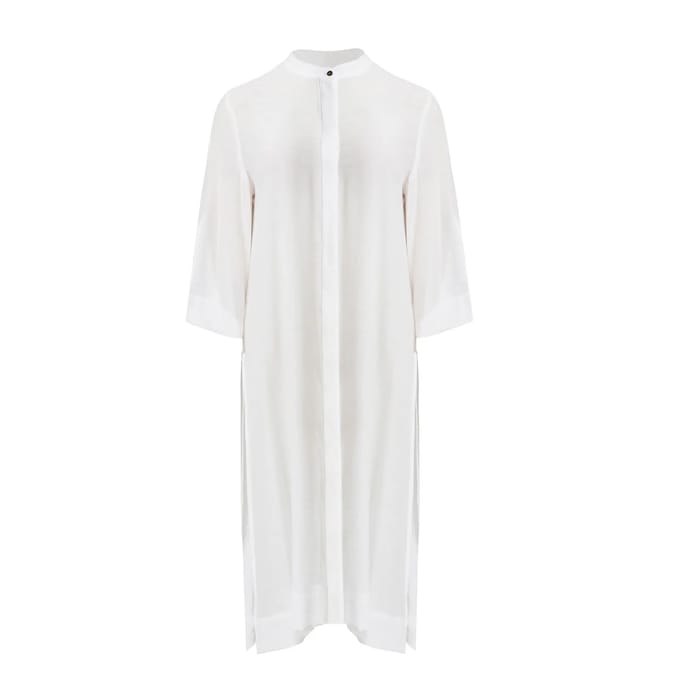 Lange Vloeiende Blouse Dames Mat Fashion