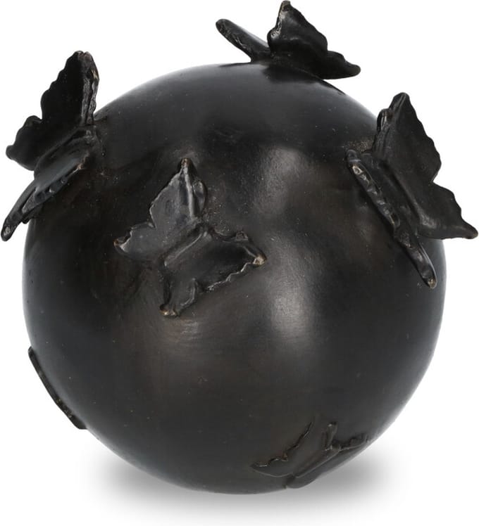 URN 5 VLINDERS/ BRONS / AS URN / BRONZEN URN/ MINI URN