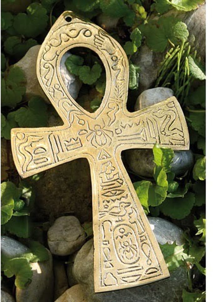 Ankh messing groot