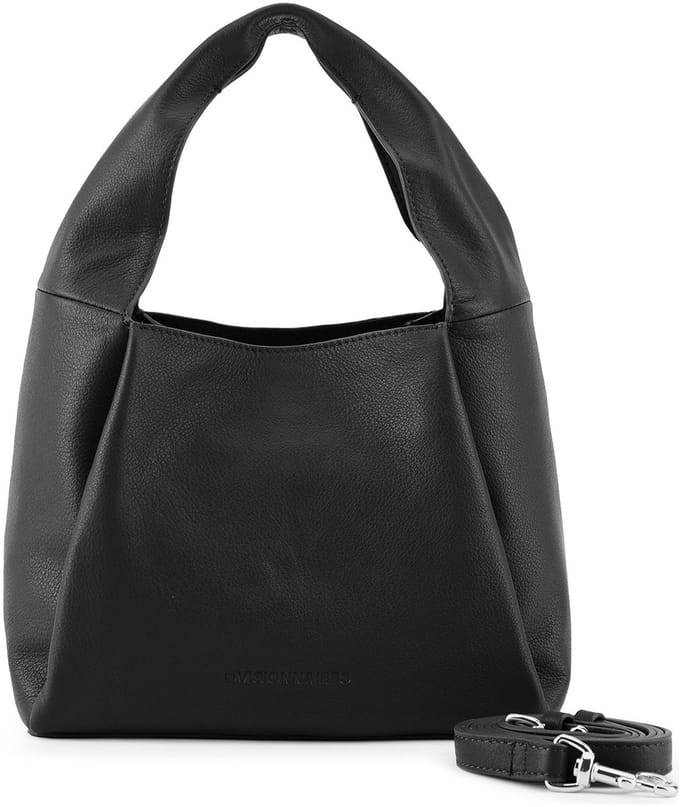 LES VISIONNAIRES Coralie Schoudertas Leder 24 cm - Dames - black