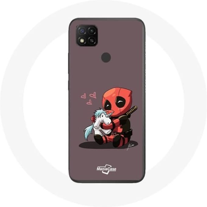Coque Xiaomi Redmi 9C DeadPool Unicorn Licorne