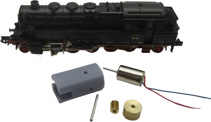 micromotor NA015C motor ombouwset voor Arnold BR 95