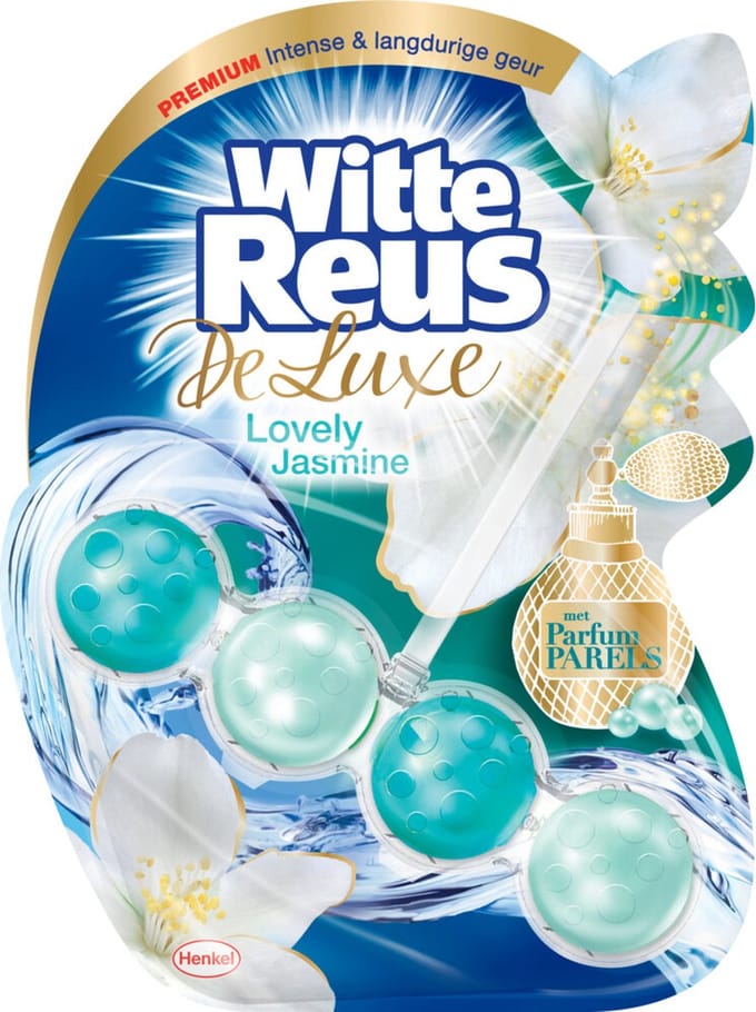 Witte Reus Toiletblok DeLuxe Lovely Jasmine