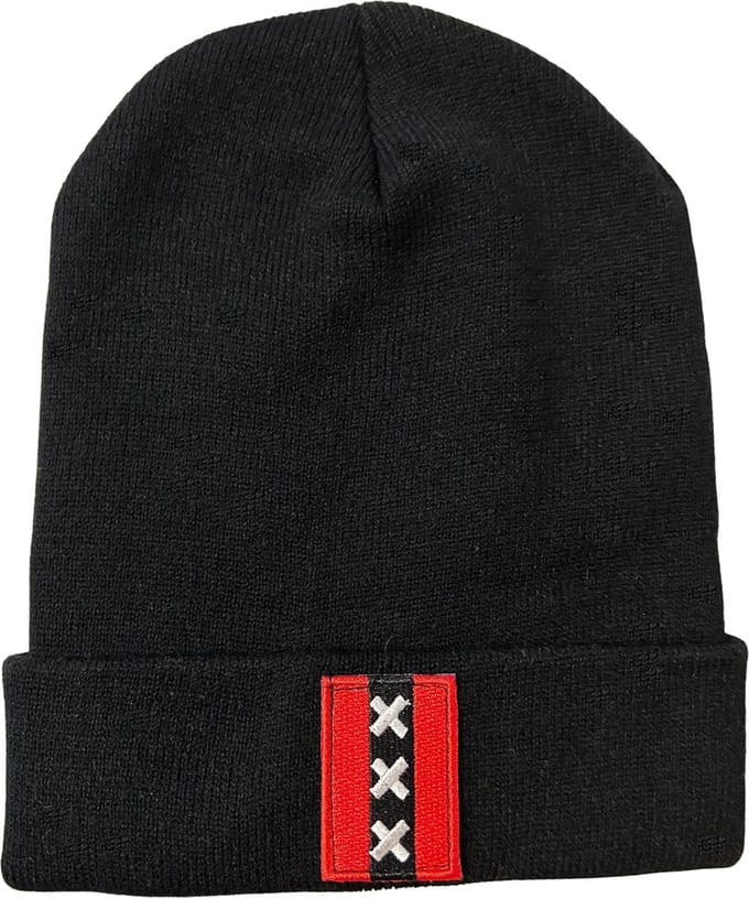 Hoogstaande Kwaliteit Muts / Beanie | One Size | Zwart Amsterdam XXX