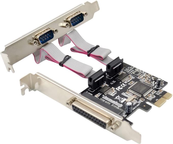 Microconnect MC-PCIE-MCS1P2S interfacekaart/-adapter Intern Parallel
