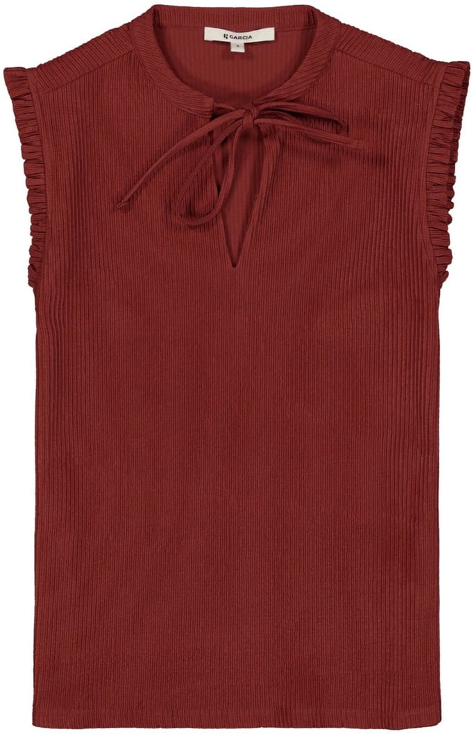Garcia Top Top S260020 4456 Chili Blush Dames Maat - 3XL