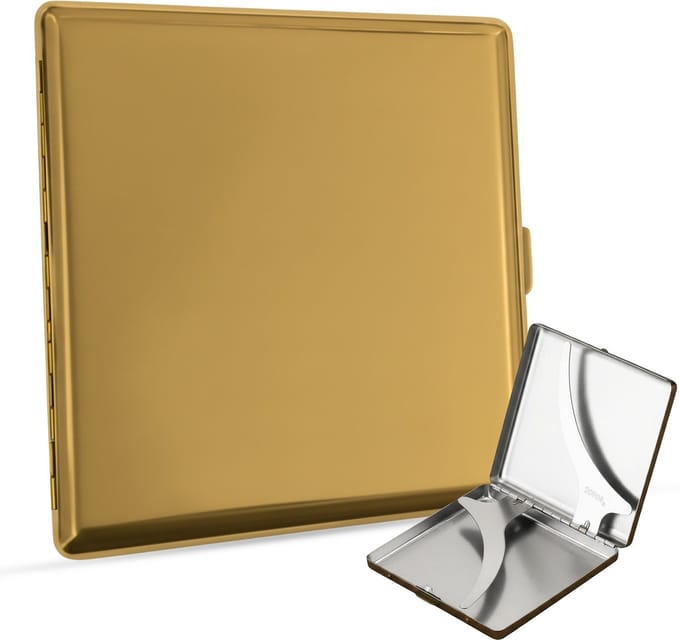Sigarettendoosjes Goud - 20 Sigaretten - Luxe Sigarettenhouder