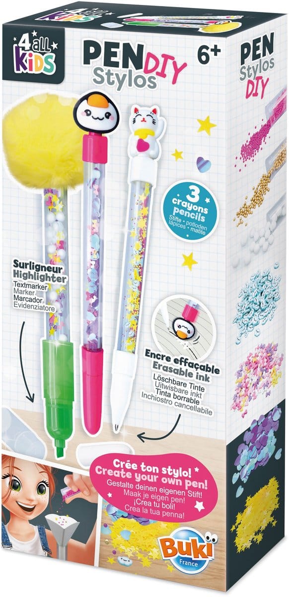 Buki - Balpen DIY - Kawaii - Personaliseer je balpen