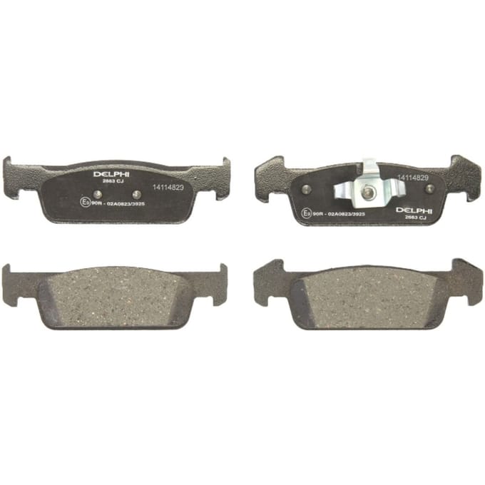 Remblokset DELPHI LP2663, voor